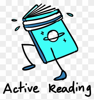 Active Reading Clipart - Png Download
