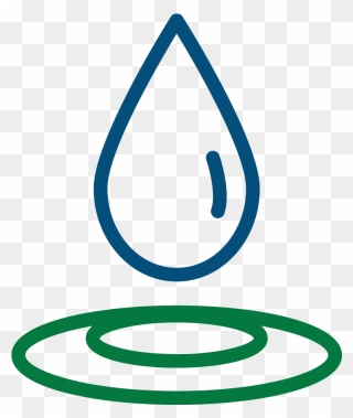 Drop Of Water Icon - Symbols Of Baptism Water Png Clipart