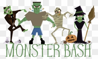 Monster Bash Canceled - Monster Bash Clipart - Png Download