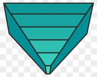 Triangle Pyramid Transprent - Altura De Un Triangulo Al Reves Clipart