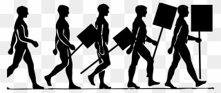 Walking Silhouette Animation Free Clipart