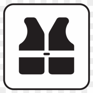 Life Jackets White Png Icons - Logo Life Jacket Vector Clipart