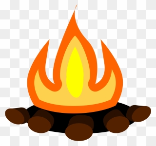 Smore Bonfire Campfire Halloween Clip Art - Campfire Transparent - Png Download