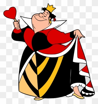 Wonderland Queen Of Hearts Clipart