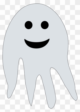 Ghost Scare Halloween - Soul Cartoon Png Clipart