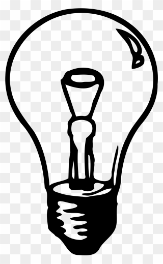 Incandescent Light Bulb Clip Art - Png Download