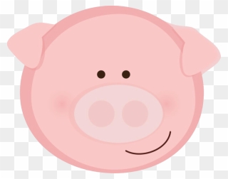 Pig Face Clipart - Png Download