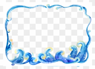 Thumb Image - Waves Frame Png Clipart