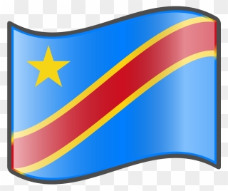 3d Graphics Wave Flag Of Democratic Republic Of Congo - Flag Of The Democratic Republic Of The Congo Clipart