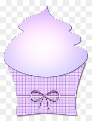 Purple Cupcake Clip Art - Lamp - Png Download