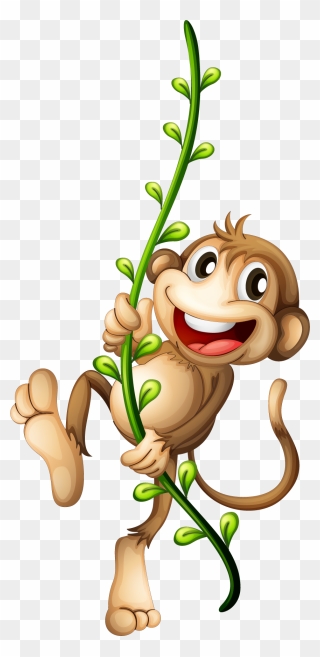 Monkey Clipart Png Image - Transparent Monkey Animation Png