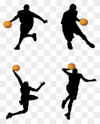 Transparent Basketball Clip Art Png - Basketball Player Clip Art Free
