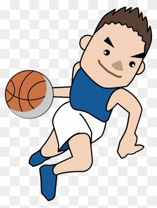 Basketball Sports Clipart - Dribble Basketball - Png Download