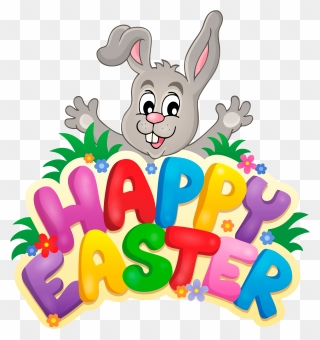 Animated Happy Easter Clip Art - Png Download