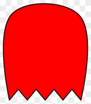 Transparent Ghost Clipart - Pacman Ghosts No Eyes - Png Download