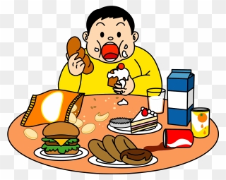 Eat Too Much Clipart - Png Download