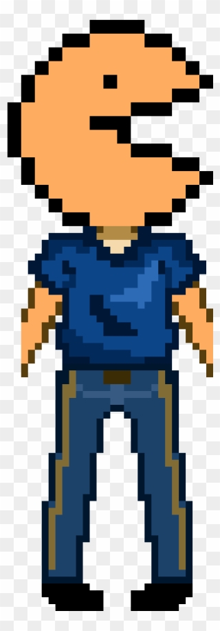 Pixel Art Pac Man Clipart