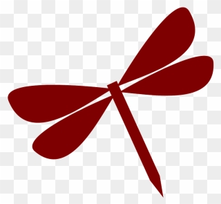 Dragonfly Clipart - Clipart Red Dragonfly - Png Download