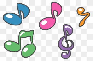 Musical Notes Clipart - Png Download