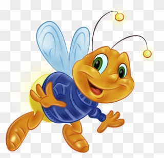 Dragonfly Clipart Bee - Animated Good Morning Cartoon - Png Download
