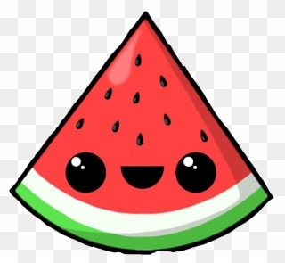 Fruit Melon Watermelon Fruit Clipart - Cute Clipart Watermelon - Png Download