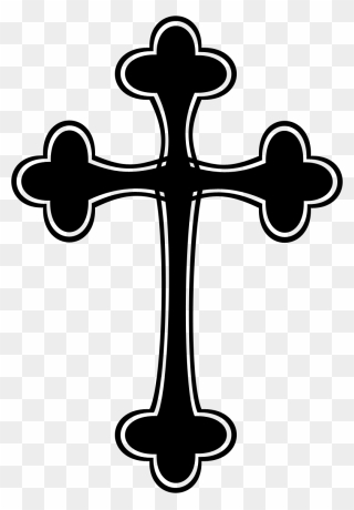 Symbol Christian Cross Celtic Cross Clip Art - Catholic Cross Transparent Background - Png Download