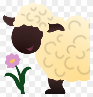 Transparent Background Sheep Clipart - Png Download