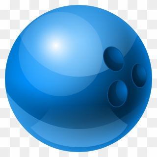 Blue Bowling Ball Png Clipart - Bowling Ball Clipart Png Transparent Png