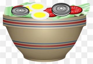 Stone Crockery Bowl Clipart - Clipart Bowl Full - Png Download