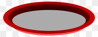 Oval Tray Clipart Transparent - Png Download