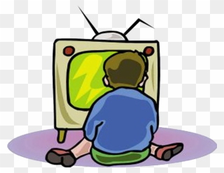 Download Clip Art - Watching Tv Clipart Png Transparent Png