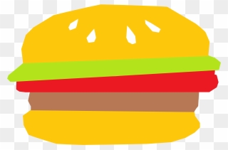 Cap,area,food - Burger Clipart - Png Download