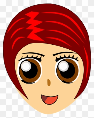 Thumb Image - Red Hair Girl Cartoon Clipart