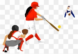 Softball Clipart - Png Download