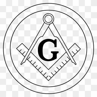 Square & Compass - Masonic Symbols Clipart