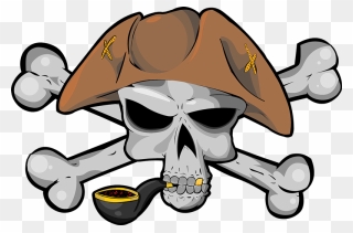 Free To Use Amp Public Domain Pirate Clip Art - Free Pirate Skulls Png Transparent Png