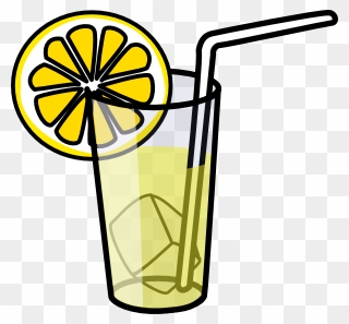 Clip Art Drinking Glass Clipart - Lemonade Clipart - Png Download