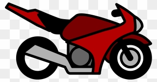 Motorcycle Motorbike Clipart - Png Download