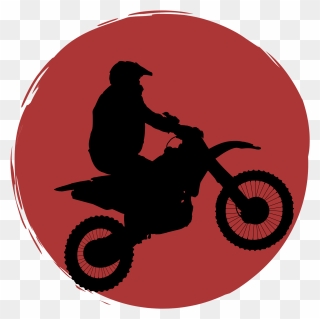 Dirt Bike Stunt Free Clipart Images Download - Motorcycle - Png Download