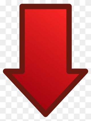 Red Arrow Pointing Down Clipart