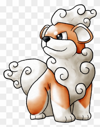 Growlithe Drawing Pokemon Transparent Png Clipart Free - Growlithe Shisa