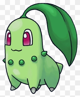 Now You Can Download Pokemon Transparent Png Image - Pokemon Chikorita Clipart