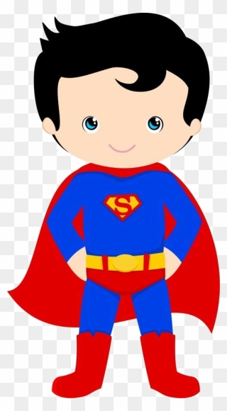 Superhero Clipart Clip Arts For Free On Transparent - Superman Kid Clipart - Png Download