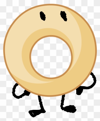 Basketball And Donuts Clipart Jpg Free Library Image - Bfb Donut Intro 2 - Png Download