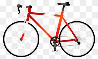 Road Bike Bicycle Clipart - Clipart Road Bicycle - Png Download