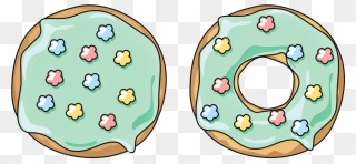#donut #doughnut #doughnuts #donuts #sweets #clipart - Pączki Grafika - Png Download