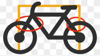 Transparent Bicycle Clipart Png - Bike With Lock Clipart