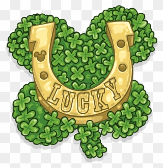 Luck Clipart Lucky Horseshoe - Transparent Lucky Horseshoe - Png Download