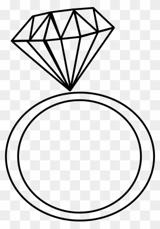 Transparent Jewels Clipart - Engagement Ring Clipart Png