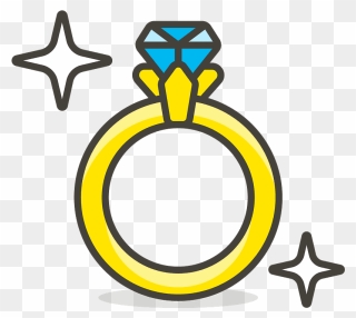 Ring Emoji Clipart - Ring Emoji - Png Download